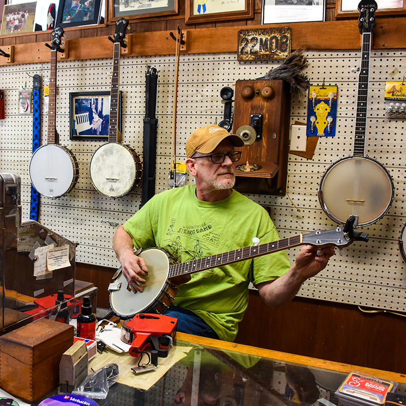 James E. Webb Musical Repair and Sales featured on KET’s “Kentucky Life” series