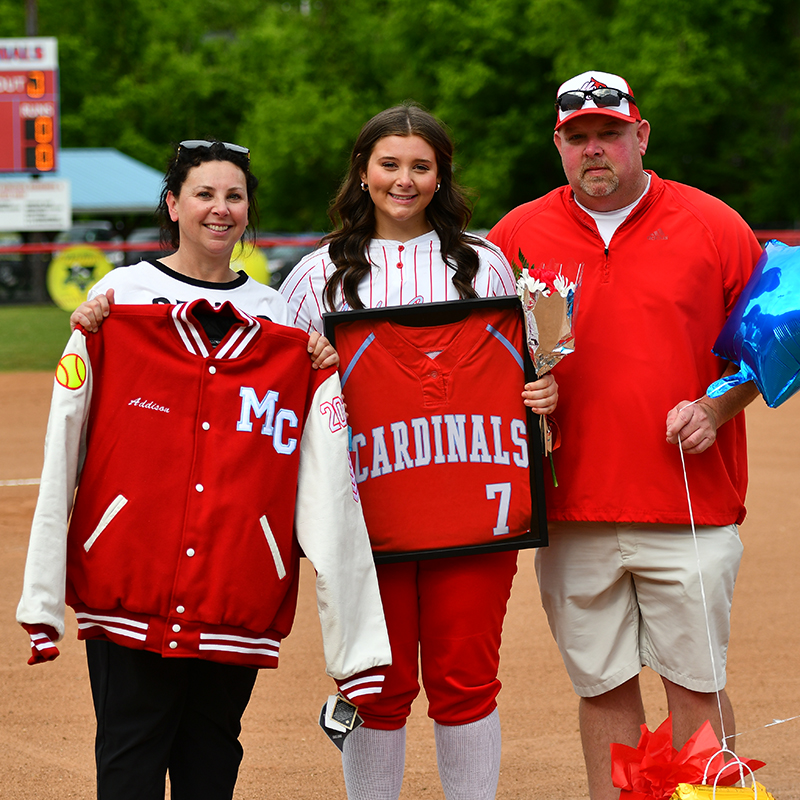 Martin County softball seniors