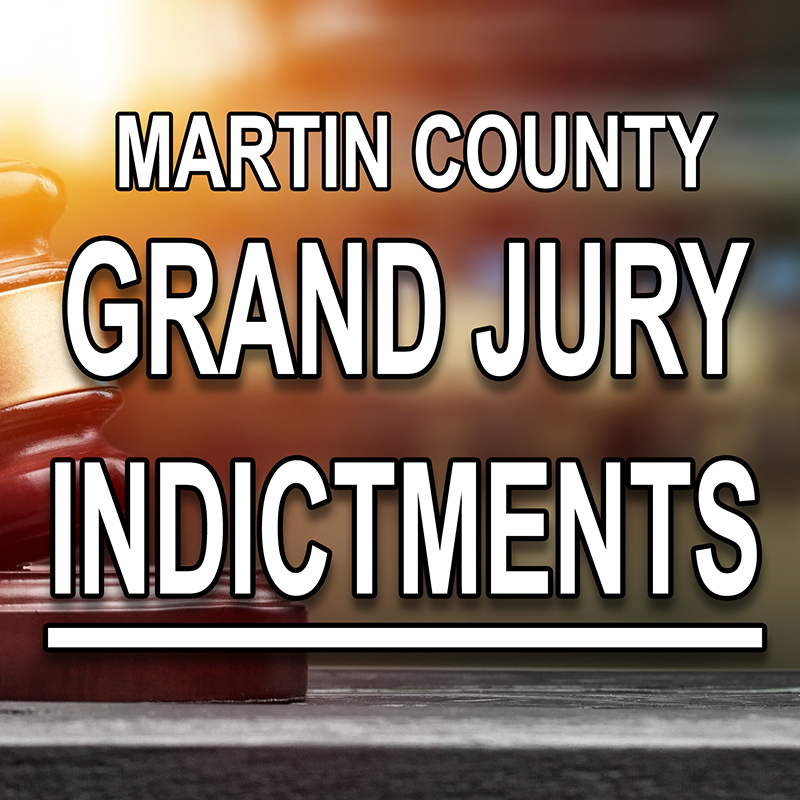 Martin County grand jury indicts suspects linked to Buck Branch burglary and guitar theft; four others