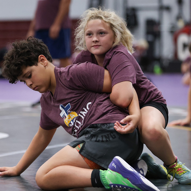 Martin County wrestlers attend FCA camp