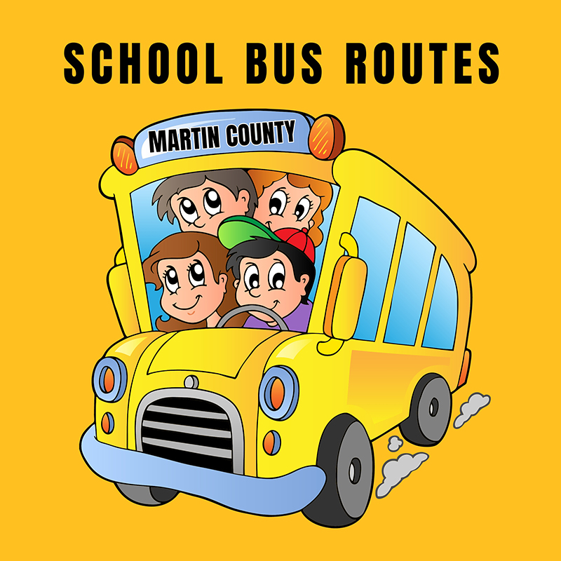 Martin County School Bus Routes 2024-2025