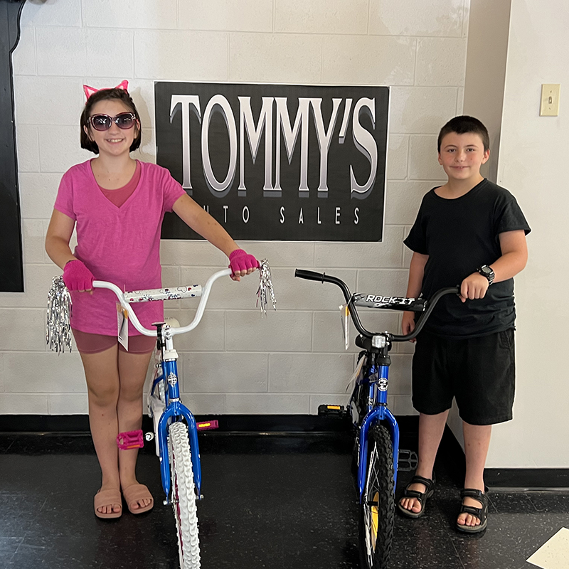 Top readers win bicycles in Summer Reading program