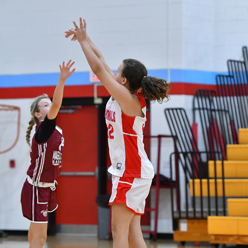 Martin County Middle School girls victorious on ‘Eighth Grade Night’