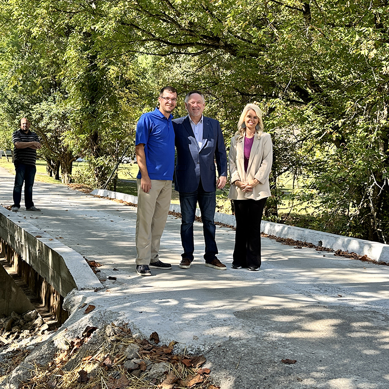 New bridge on Murray Road completed thanks to emergency funds