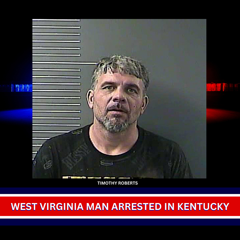 West Virginia man arrested in Kentucky escapes custody, caught after creek chase