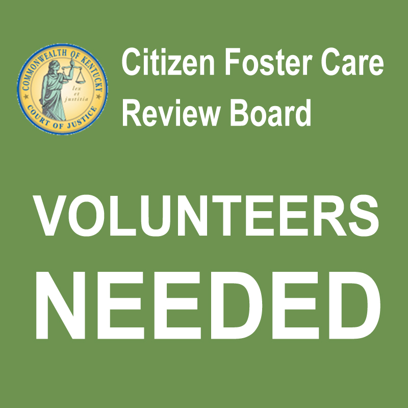 Volunteers needed in 75 Kentucky counties to review cases of children in foster care