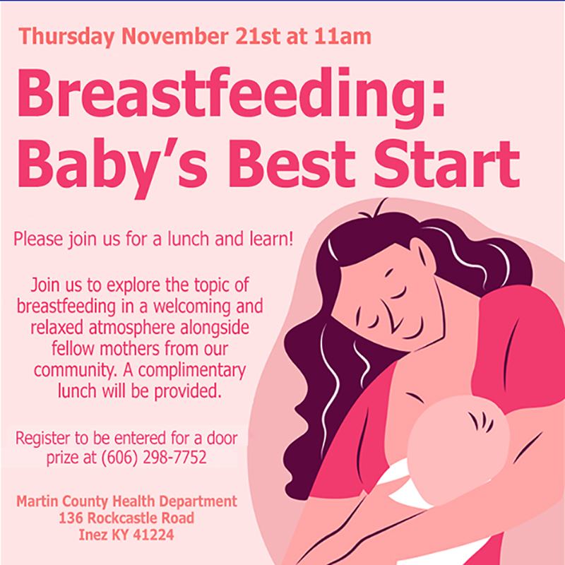 From the health department: Join us for a breastfeeding class Thursday