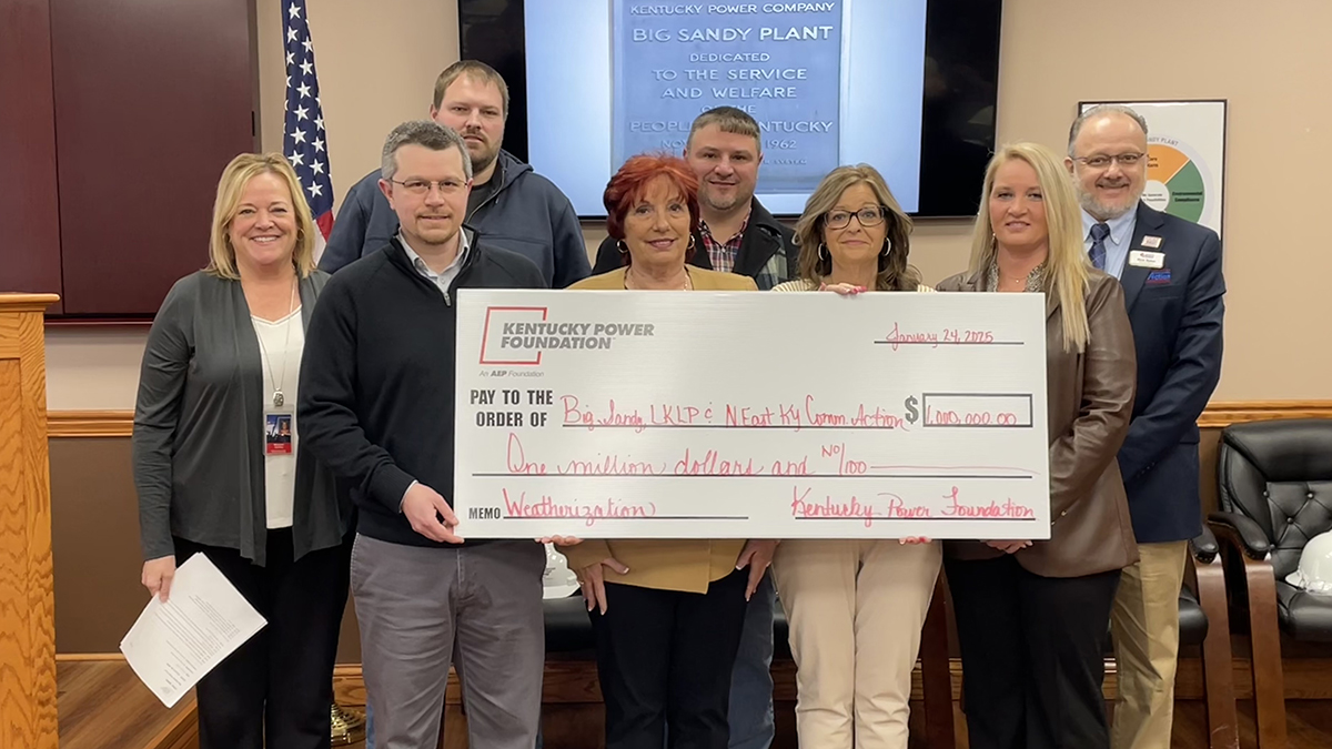Kentucky Power Foundation announces $1 million grant to assist ...