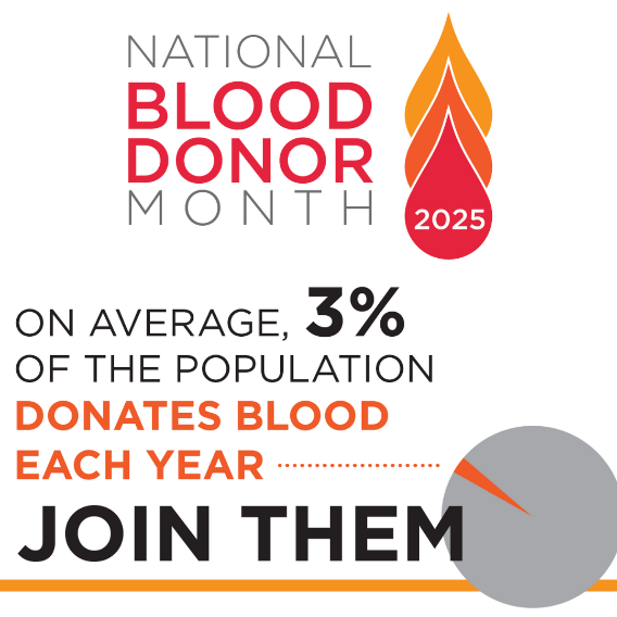 National Blood Donor Month underway at Kentucky Blood Center