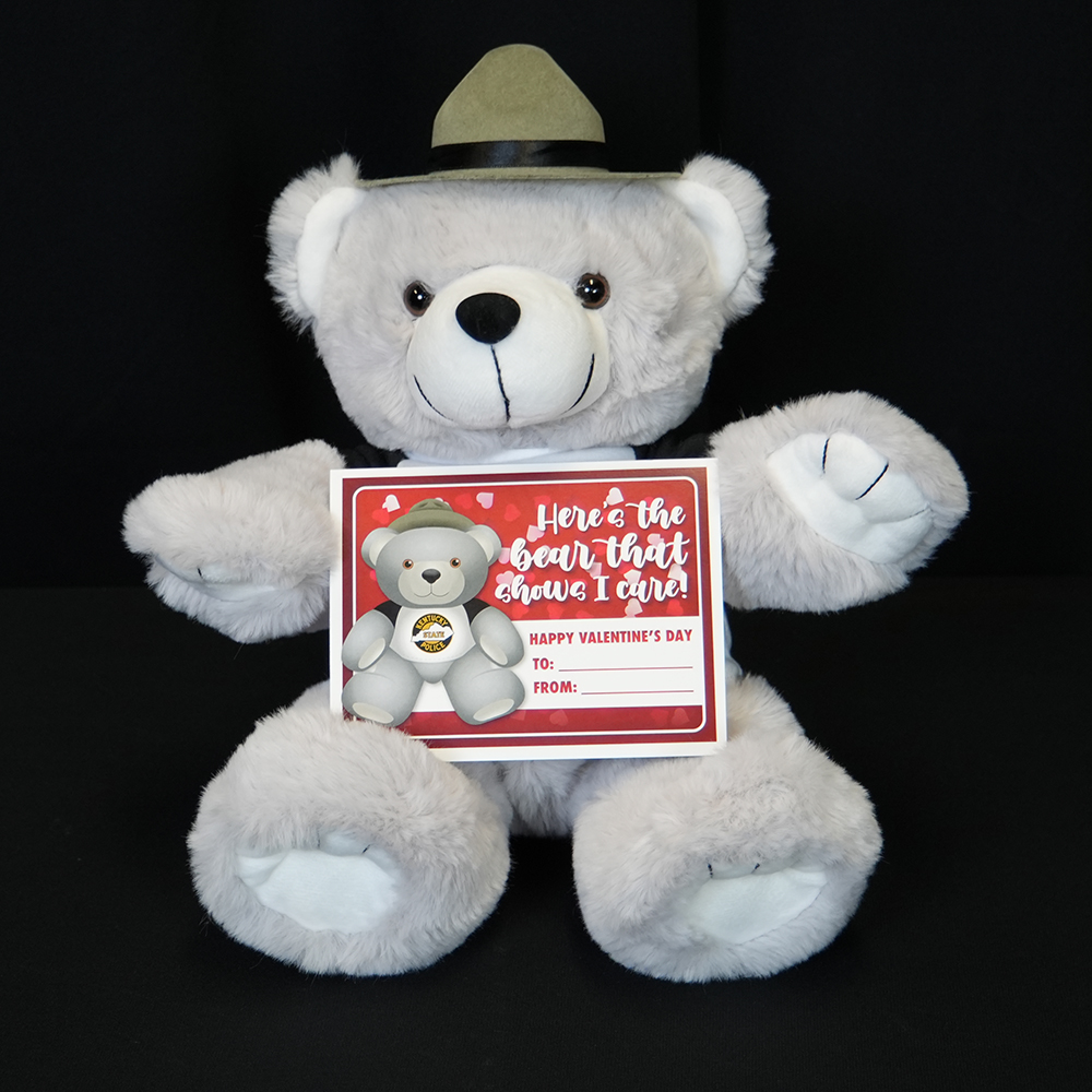 Valentine’s Day gift with a purpose: Trooper Teddy Bears