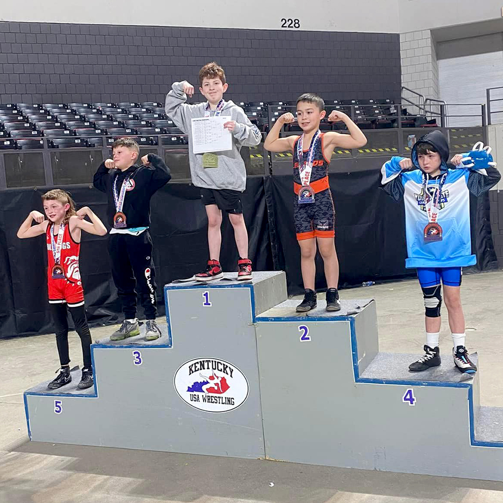 Martin County Youth Wrestling shows out at state championships