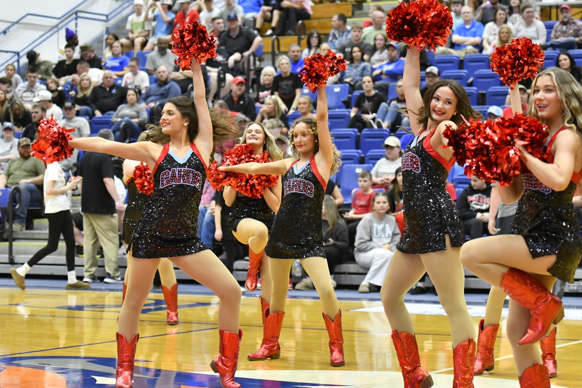 Dance Cards and Cheerleaders bring energy and spirit