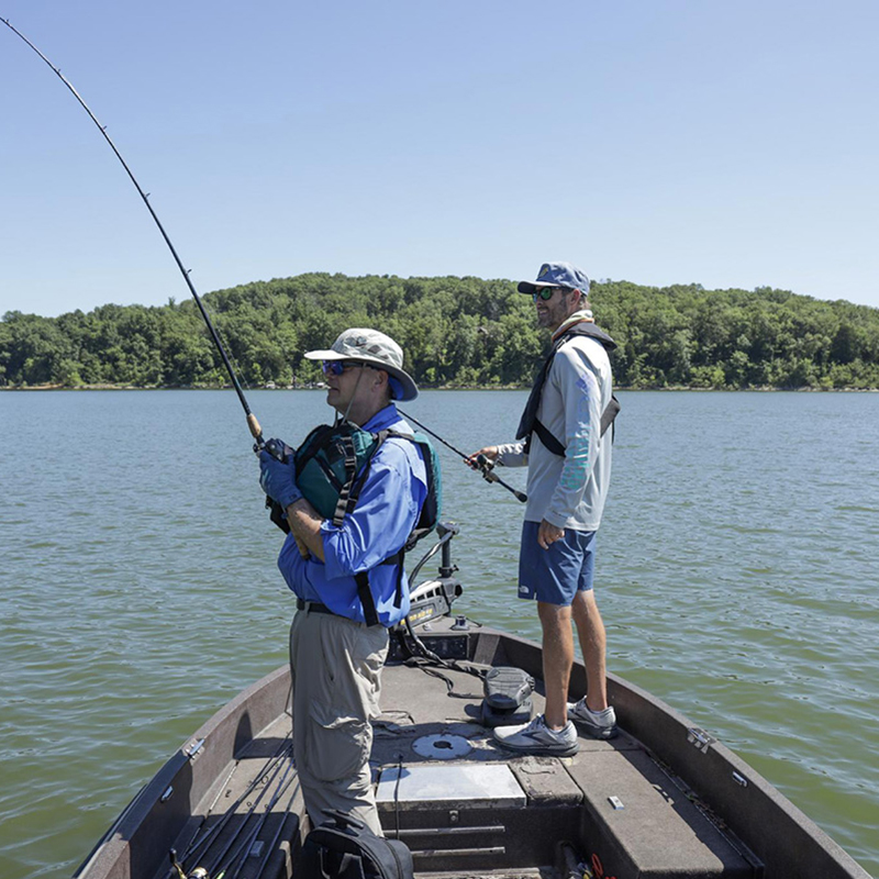 Fishing and hunting licenses available