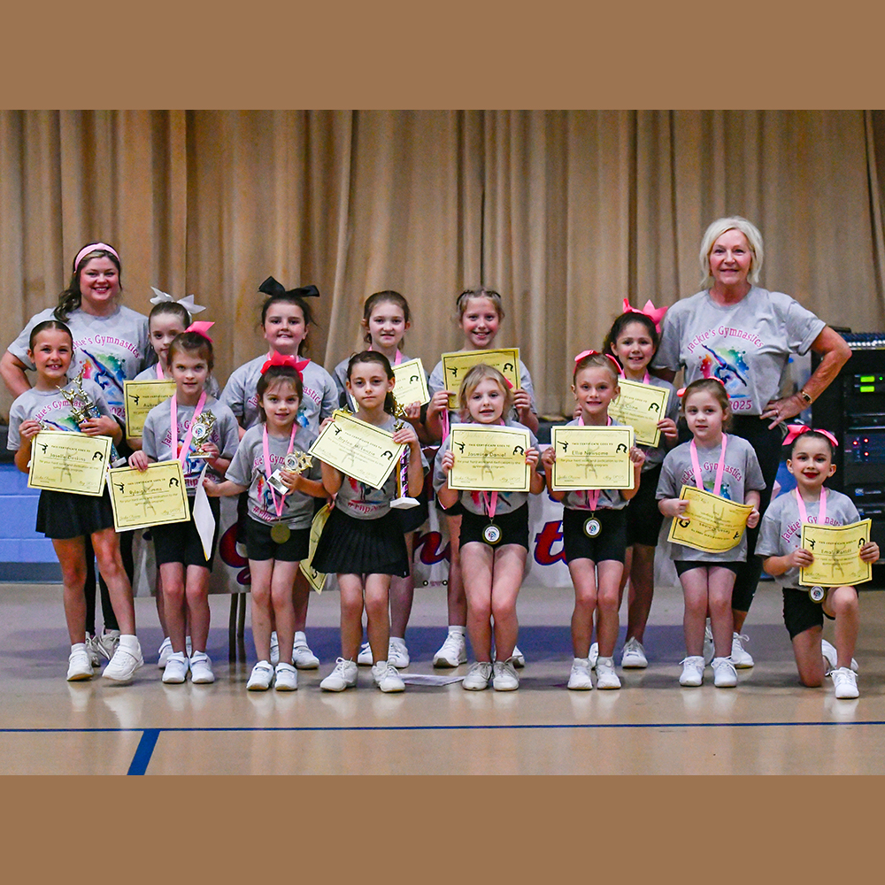 Tumbling talent on display