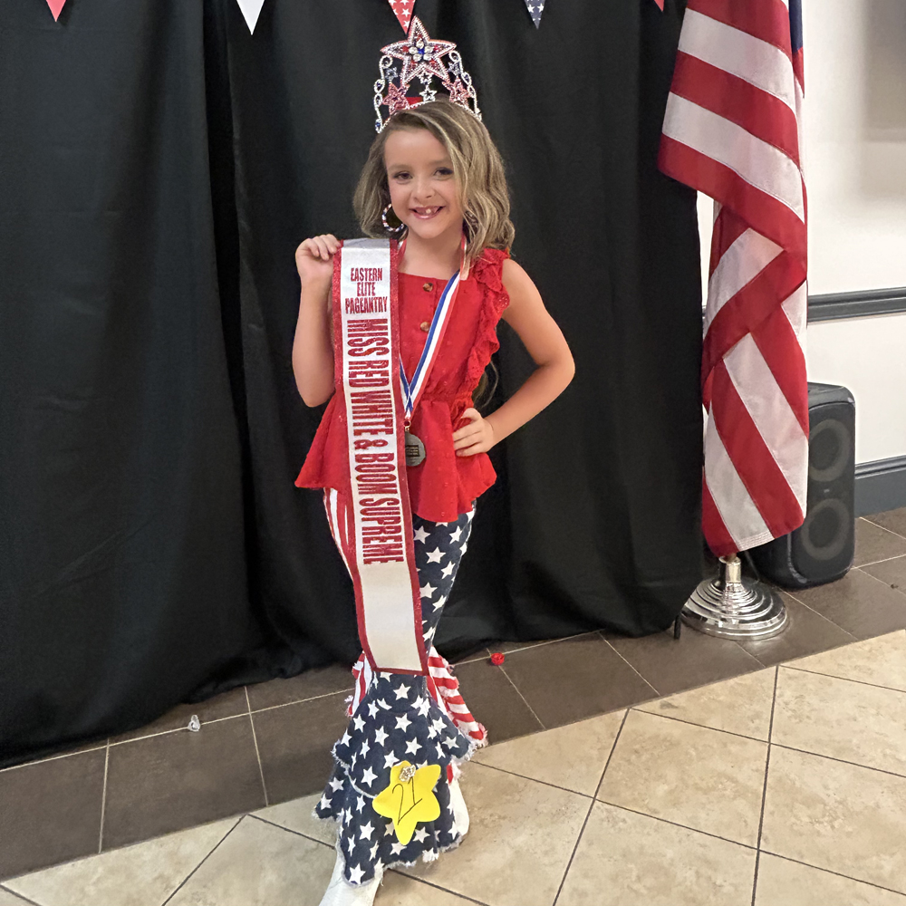 Hadley Spence wins Red, White & Blue pageant