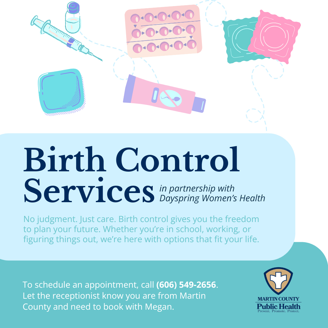 Healthy Happenings: Confidential birth control services
