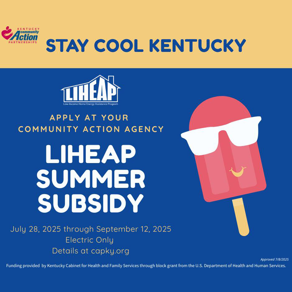LIHEAP Summer Subsidy to open July 28