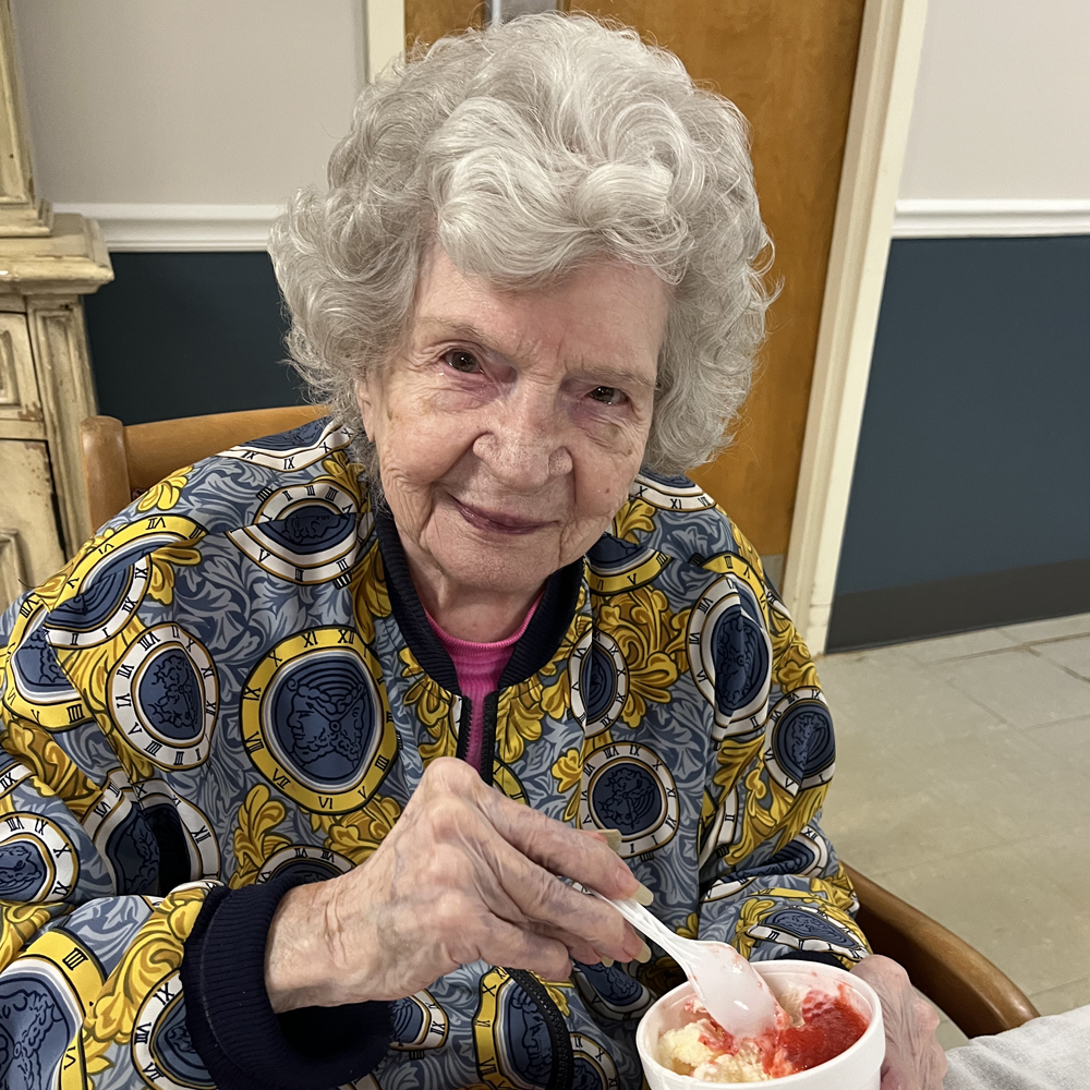 Sweet treats: Homemade strawberry sundae