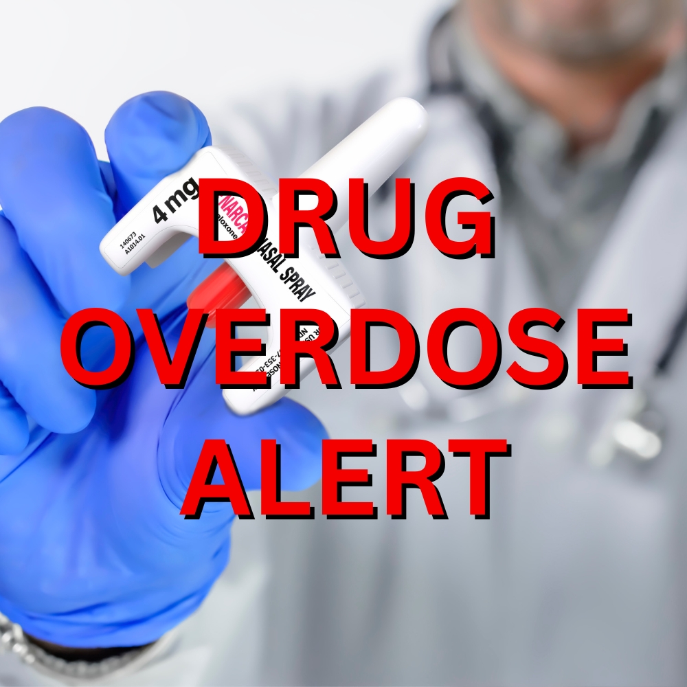Nonfatal drug overdose alert issued in 17 counties