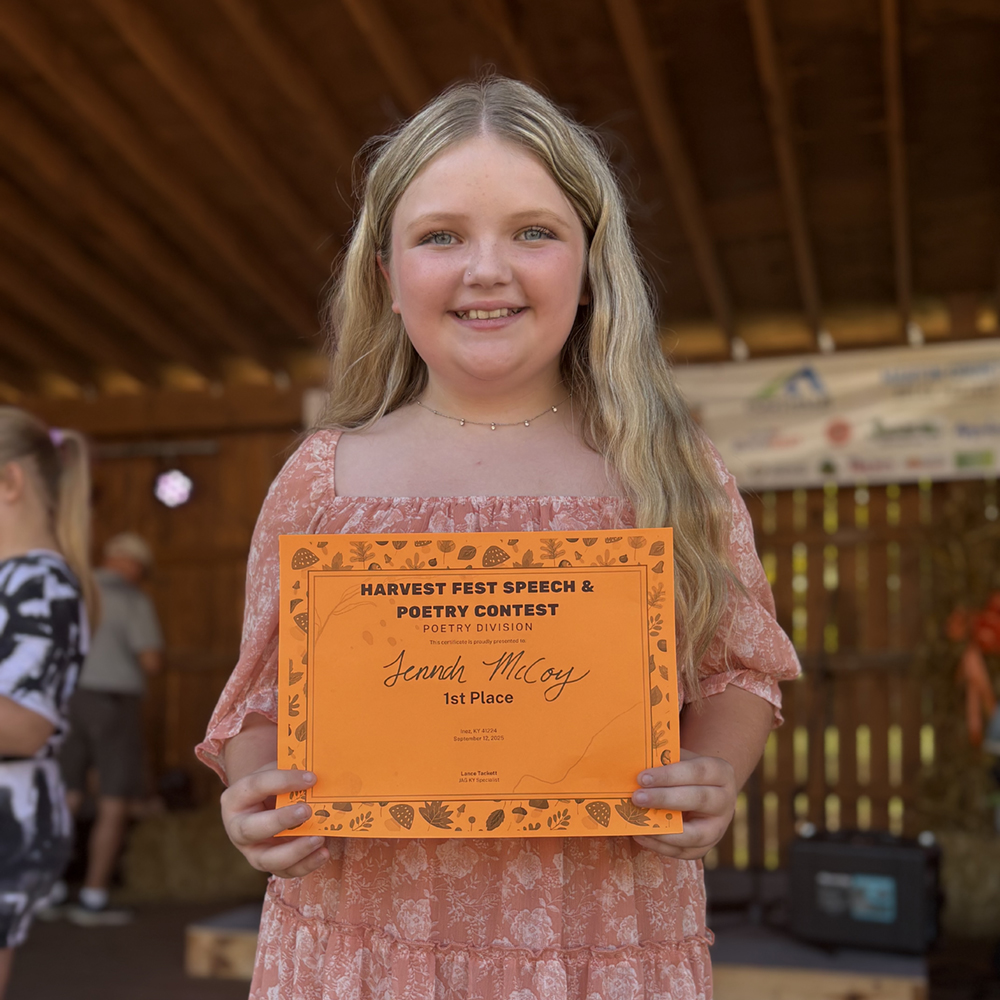 McCoy wins speech contest