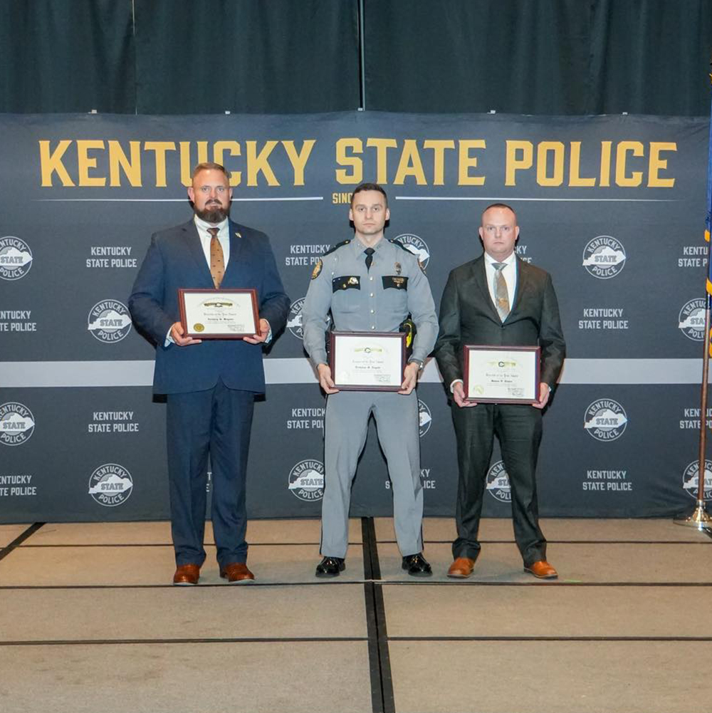 KSP Post 9 officers receive honors