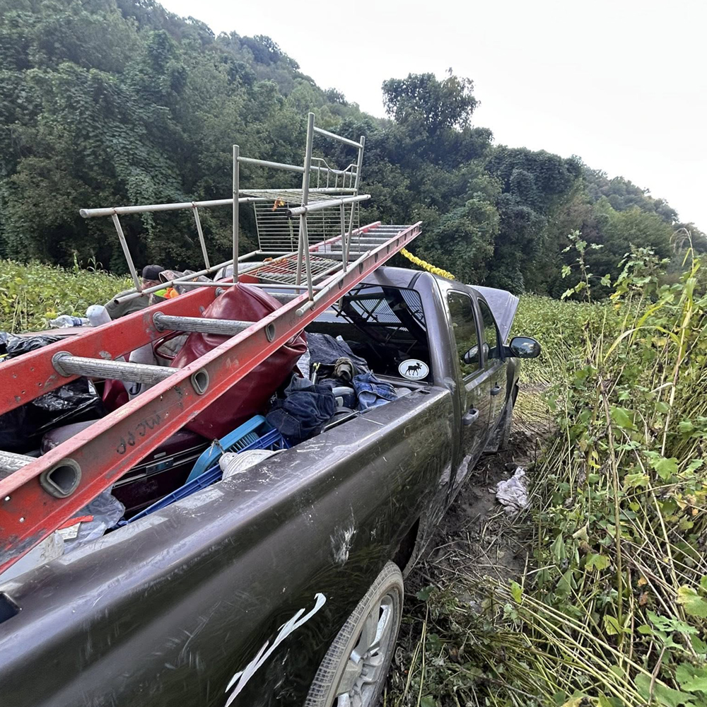 Police catch woman cutting copper phone lines on North Wolf Creek