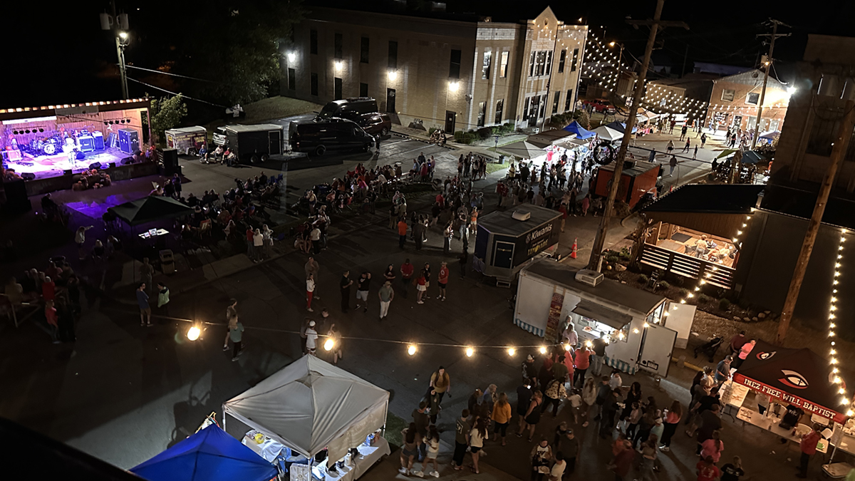 Music brings Court Street to life at Harvest Festival