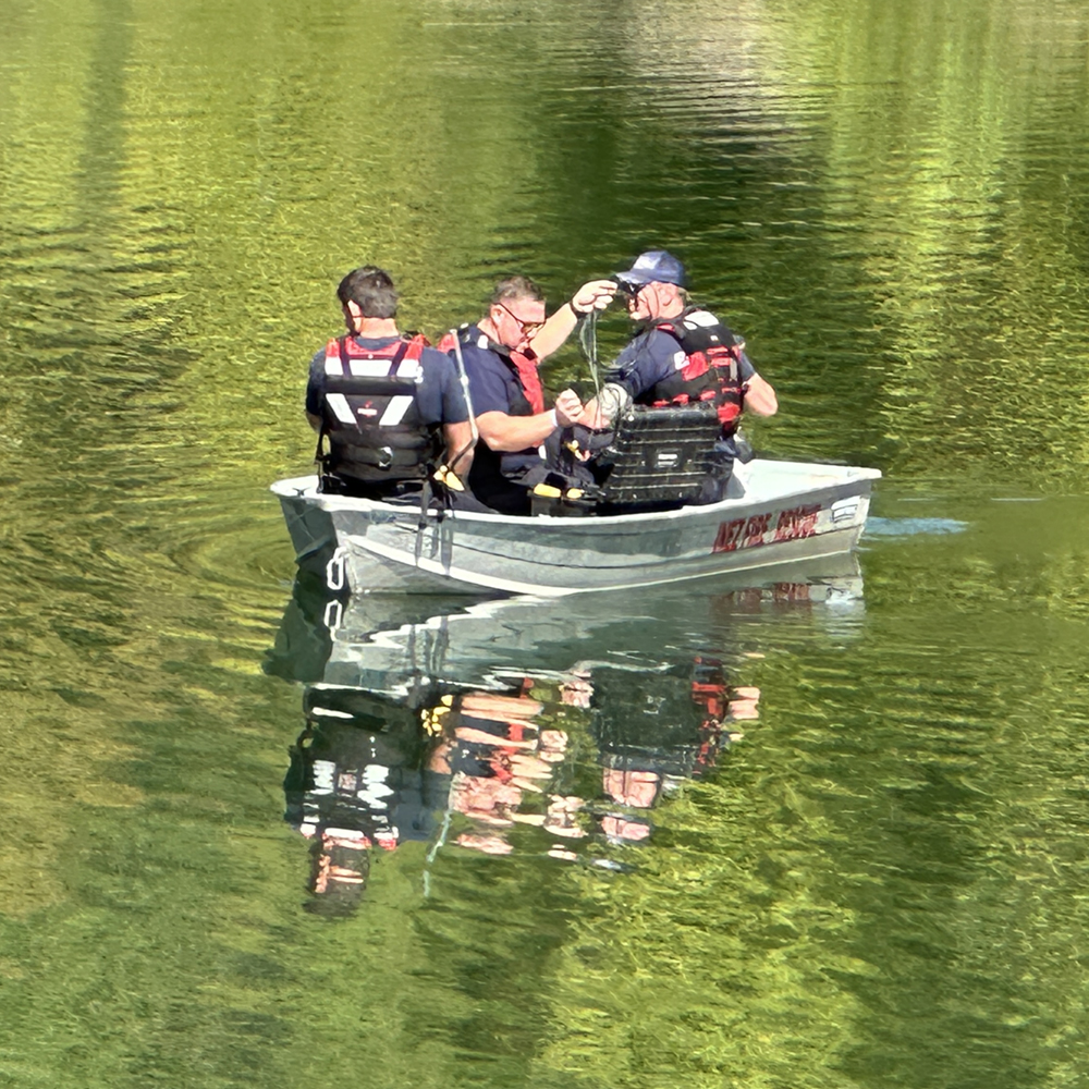 Search underway at reservoir for missing Inez man