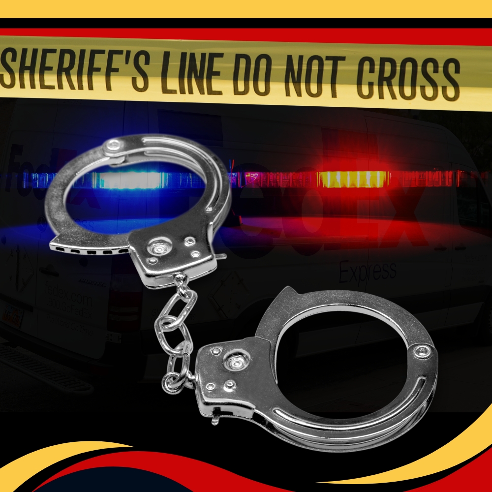 Brothers arrested after four-wheeler rams FedEx truck