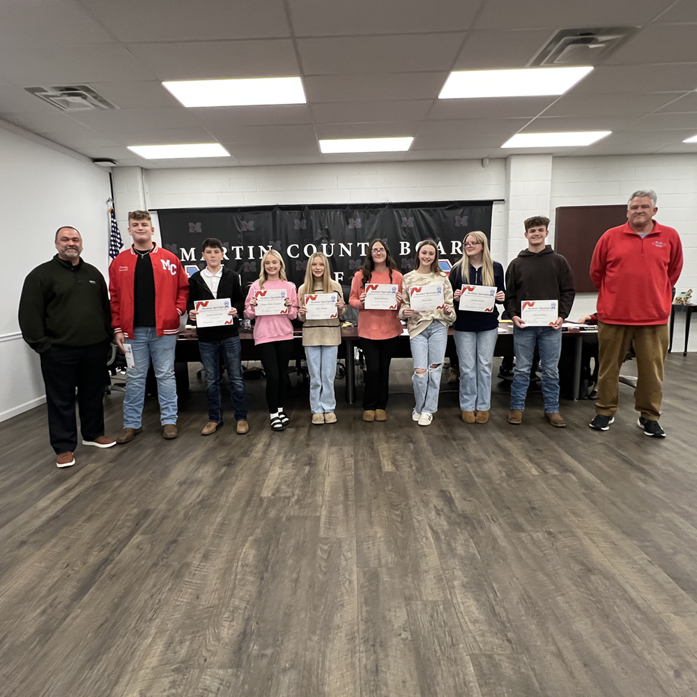 Students take center stage at Board of Education