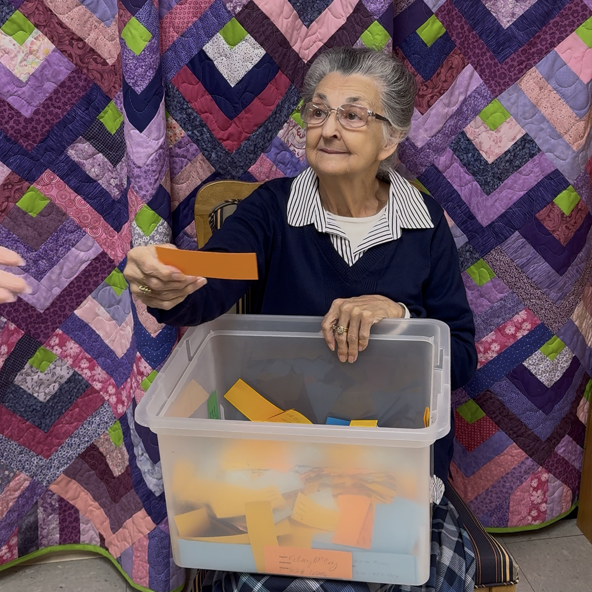 Pack wins ‘Purple Pink Passion’ quilt