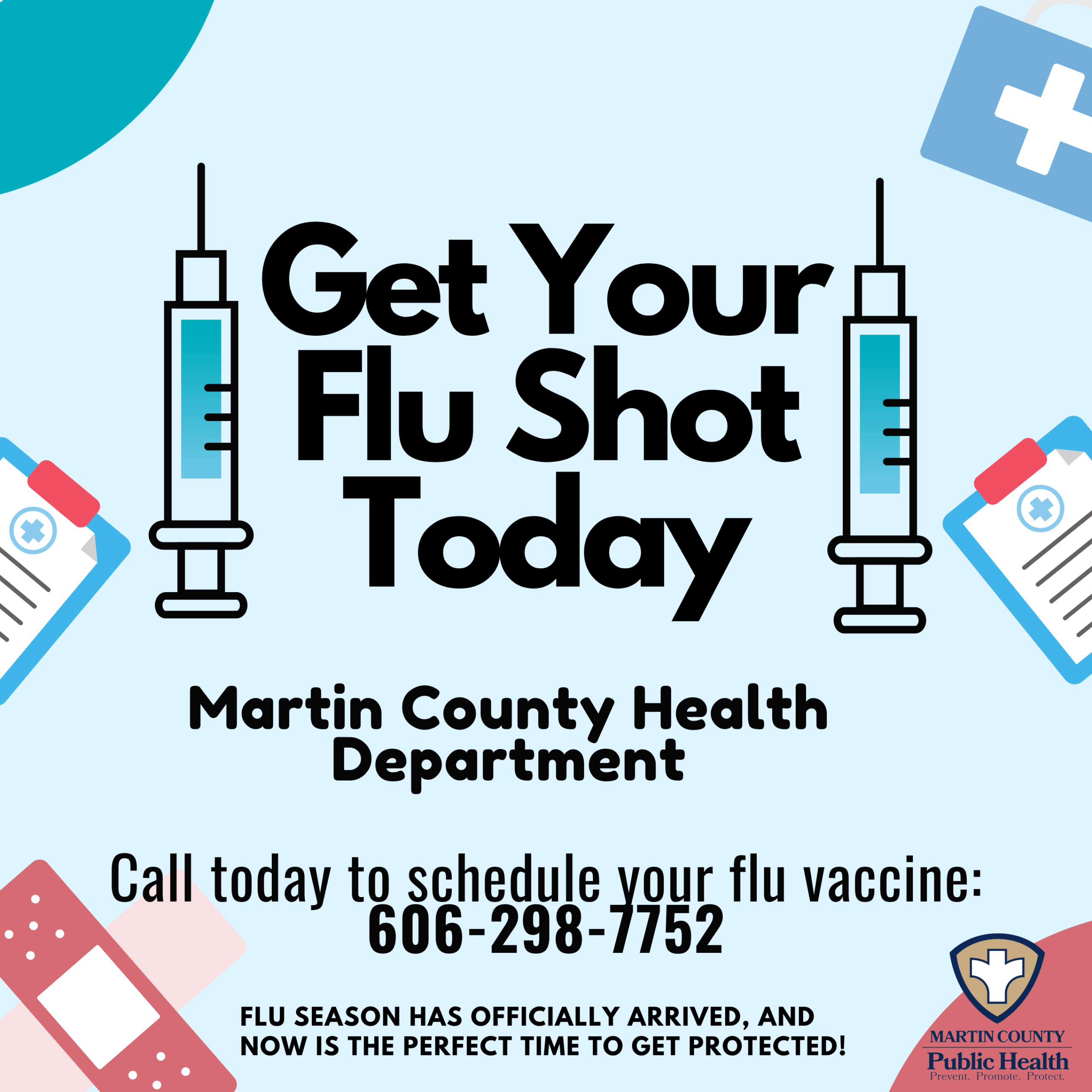 Healthy Happenings: Martin County Health Department scheduling flu shots