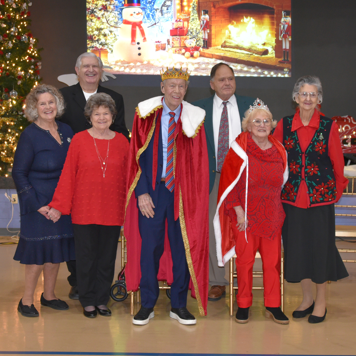 Christmas in the Mountains royalty: Horn and Mills