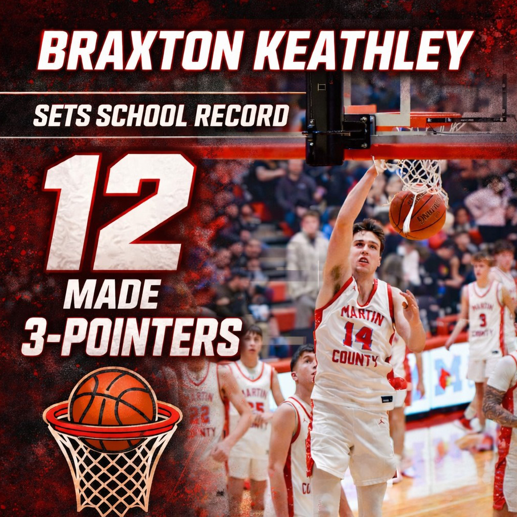 Keathley rains 3s, sets school record as Martin County rolls at Lankster Classic