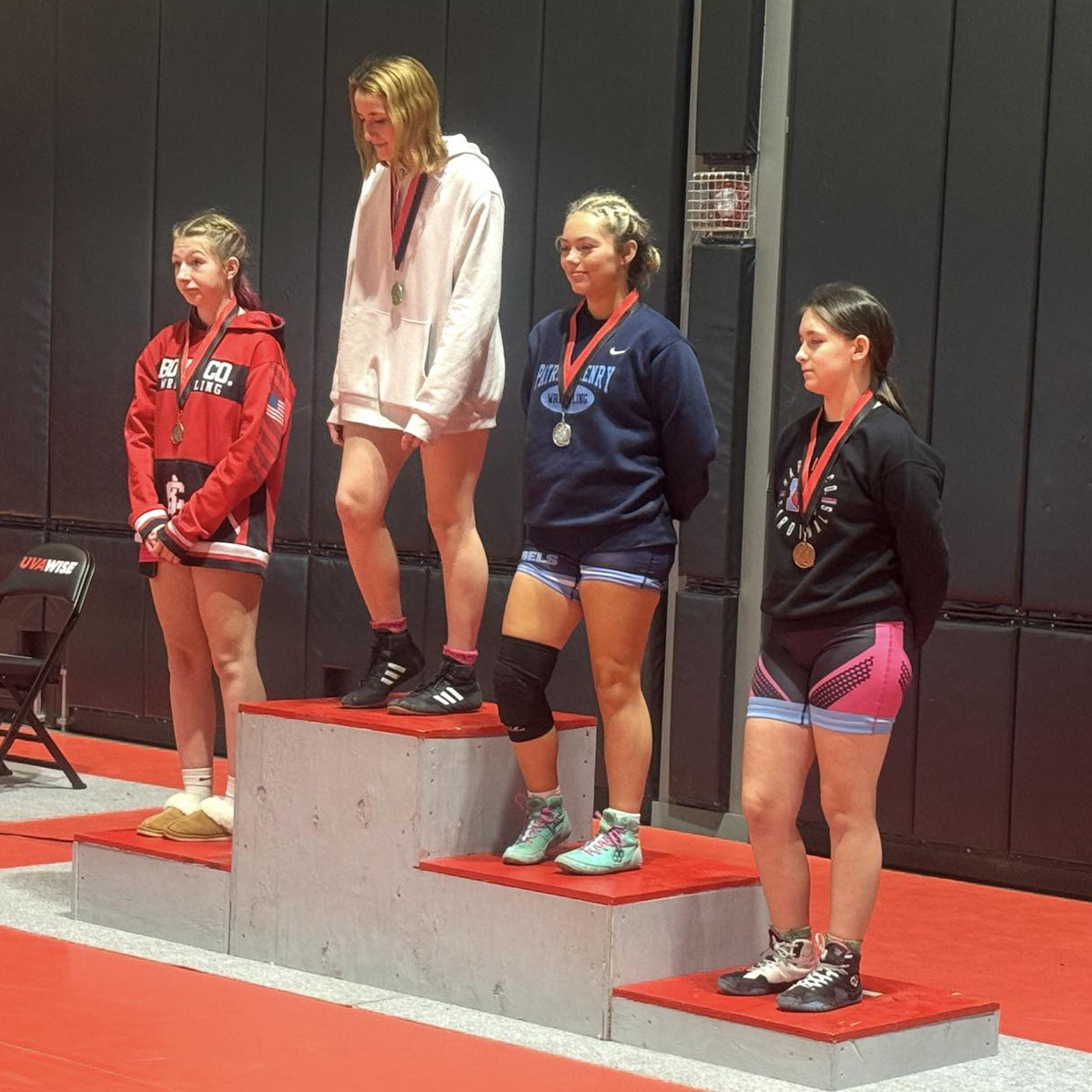 Martin County wrestling finishes fourth in Bobby Bates