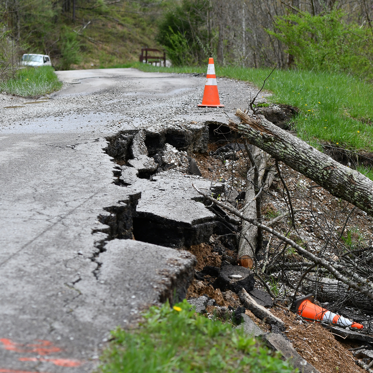 Work to begin Monday on Big Lick Road repairs