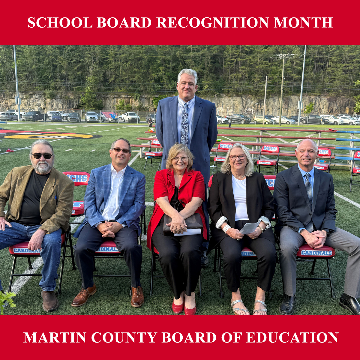 Superintendent honors school board members