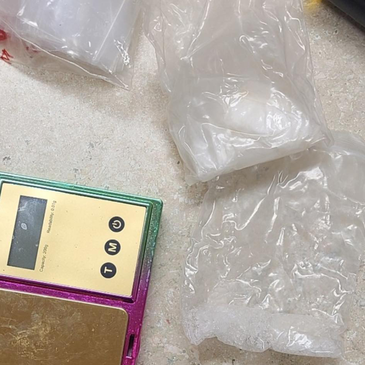 Man arrested after motorcyle chase