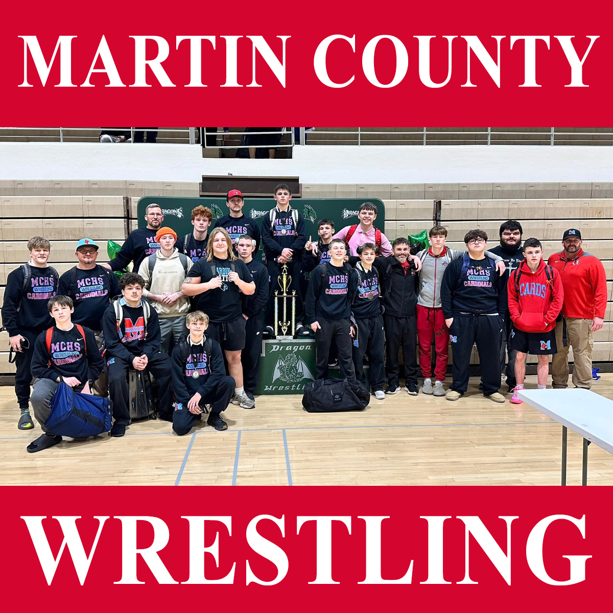 Martin County wrestling turns Dragon Invitational into coronation