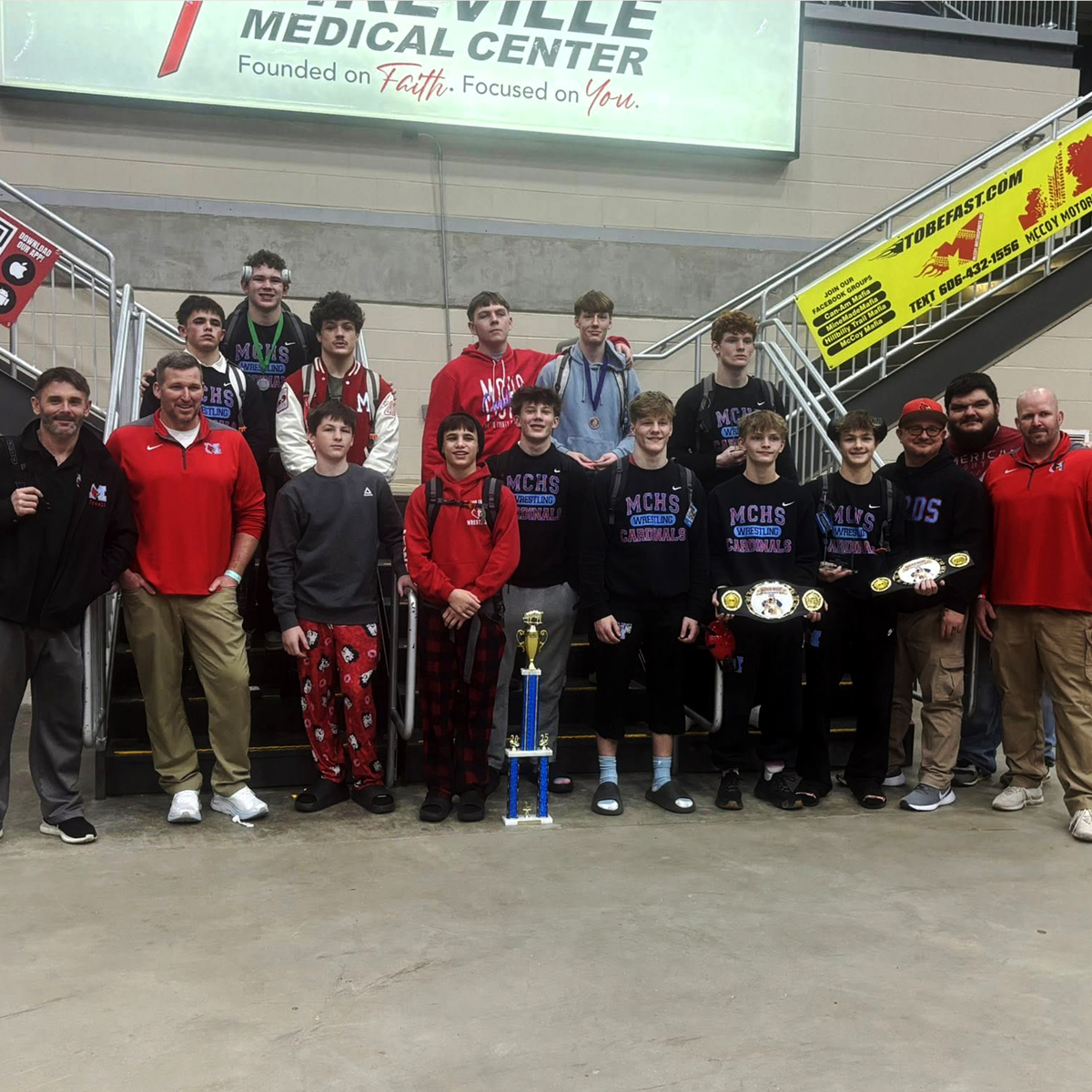 Martin County wrestles to the wire, finishes runner-up at Hatfield-McCoy 32