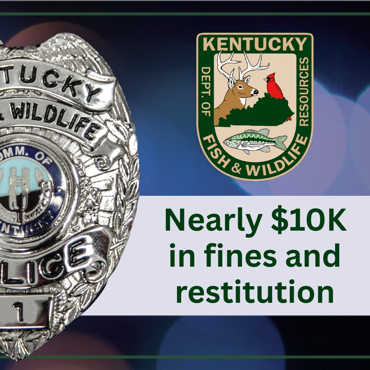 Tennessee man to pay nearly $10K for hunting violations in Martin County