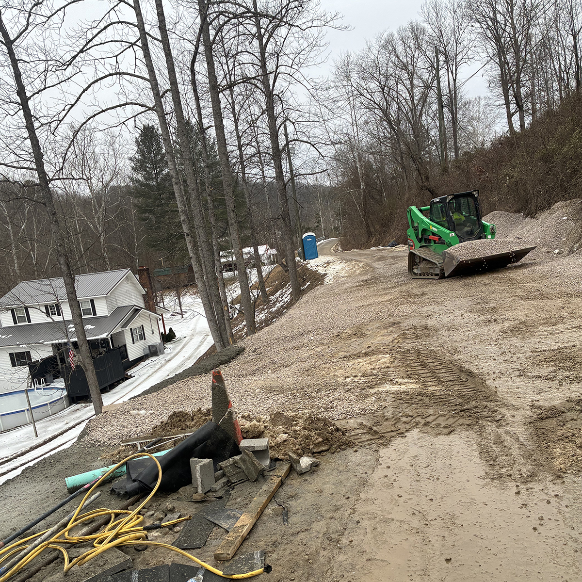 Martin County completes roadbed rebuild on Big Lick