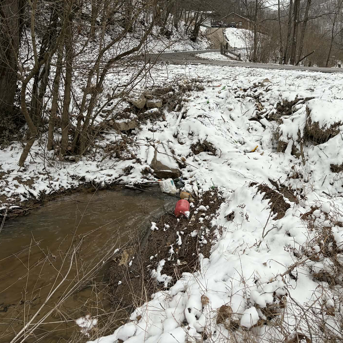 Culvert causing flooding on Turkey Creek Road