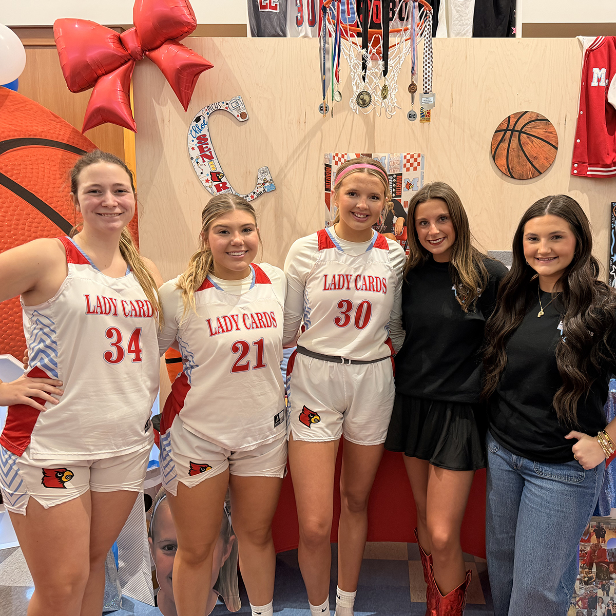 Hot shooting lifts Martin County Lady Cards to Senior Night win over Morgan County