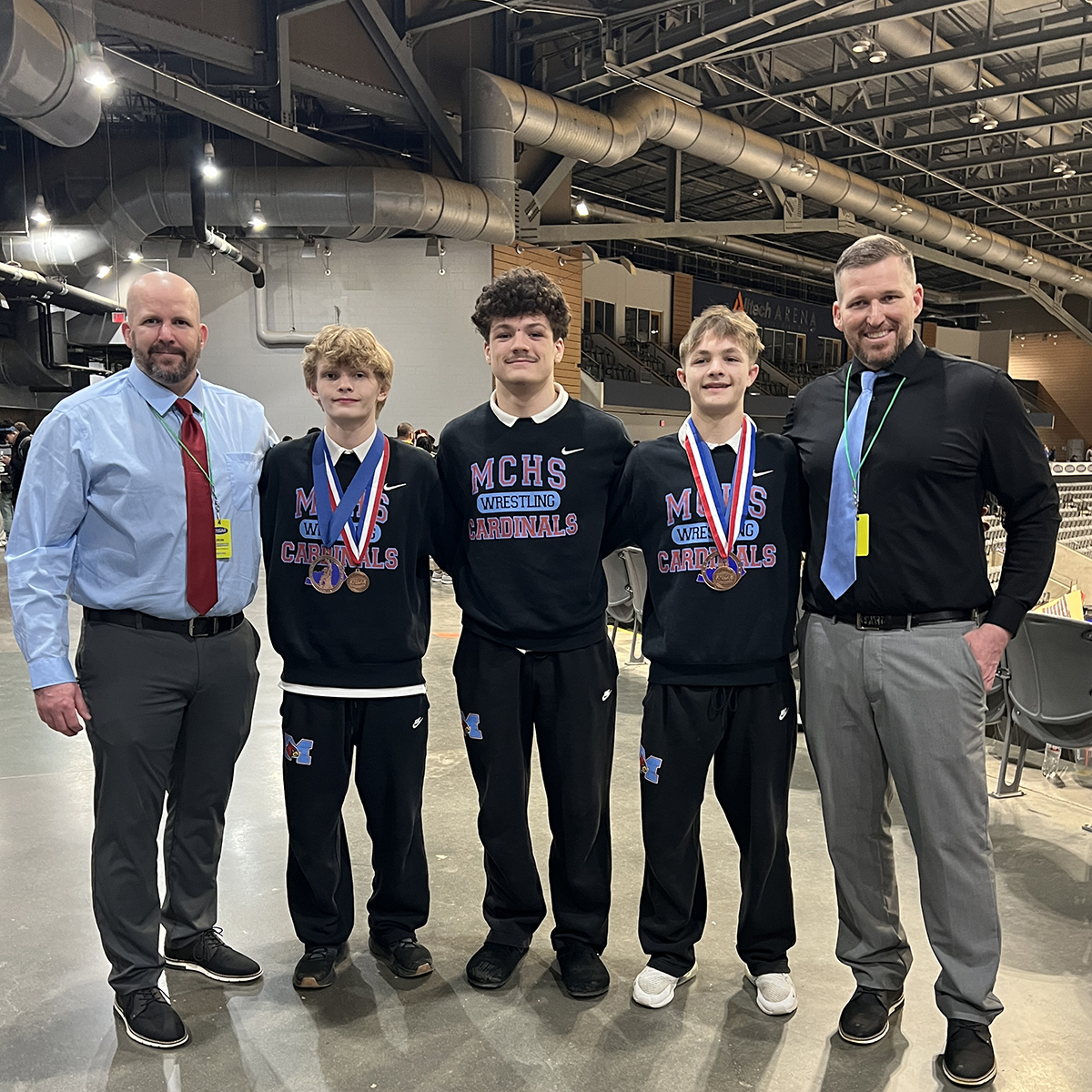 Martin County wrestling finishes 1A runner-up; Muncy named Coach of the Year