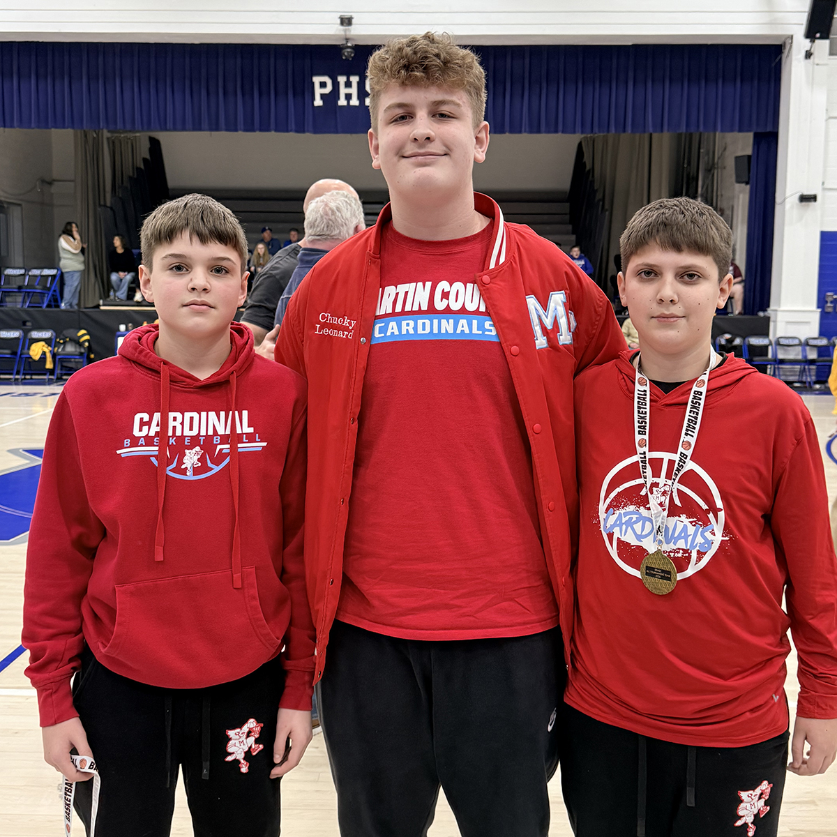Martin County Middle players named to All-Tournament teams