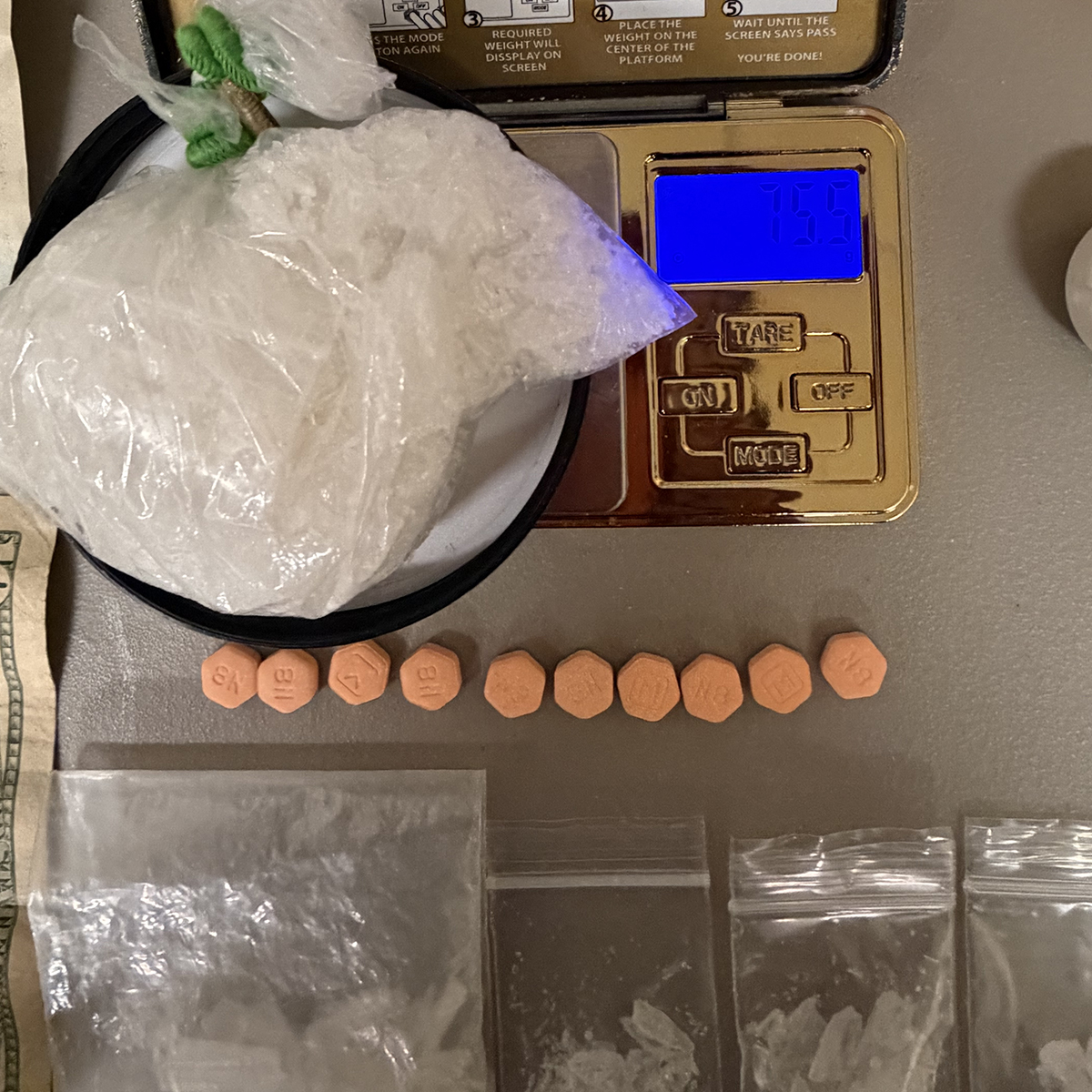 Sheriff’s Office seizes over 86 grams of suspected meth in traffic stop