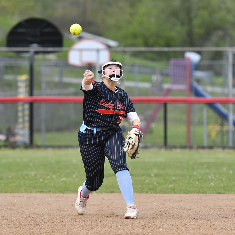 Lady Cards softball opens season 1-2