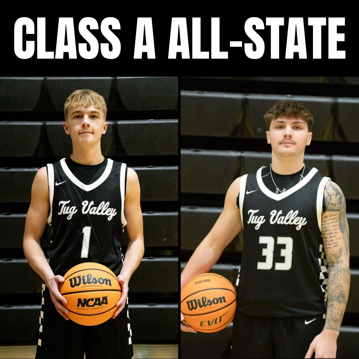 Ferris repeats as captain of Class A all-state team; Rash also named to 1st team