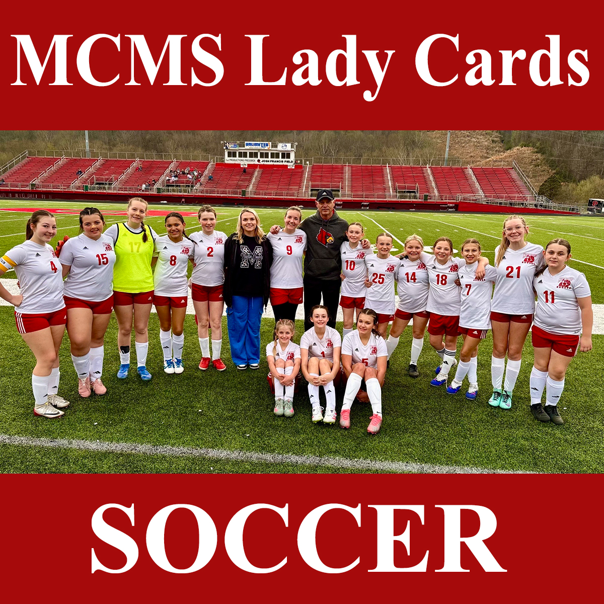 MCMS Lady Cards soccer splits two road matches